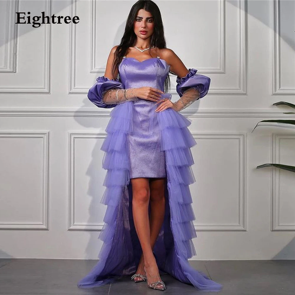 Eightree Lavender Evening Dresses Abendkleider Dubai Spaghetti Straps Tiered Robes De Soirée Vestidos De Gala Formal Dress 2022
Eightree Lavender Evening Dresses Abendkleider Dubai Spaghetti Straps Tiered Robes De Soirée Vestidos De Gala Formal Dress 2022
