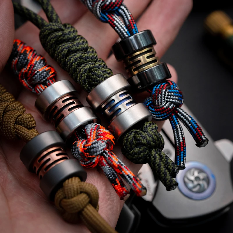 LAUTIE Titanium Alloy Zirconium Alloy Knife Beads Survival Paracord EDC Decorative Accessories
LAUTIE Titanium Alloy Zirconium Alloy Knife Beads Survival Paracord EDC Decorative Accessories