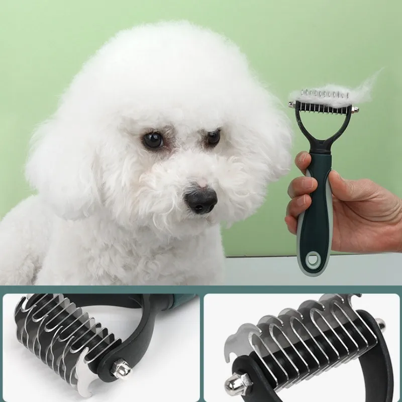 Dog Comb Stainless Steel Dogs Brush Combs for Dogs Knot Hair Opening Dog Grooming Massage Cat Brush Puppy Hair Comb Pet Products
Dog Comb Stainless Steel Dogs Brush Combs for Dogs Knot Hair Opening Dog Grooming Massage Cat Brush Puppy Hair Comb Pet Products
