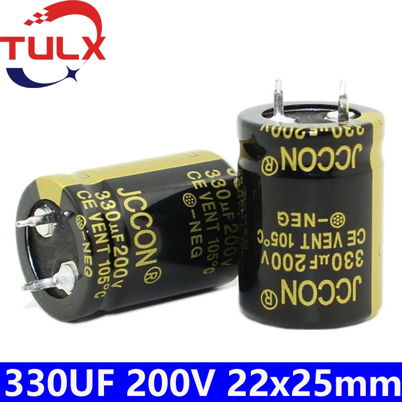 2Pcs 330UF Capacitor 330UF200V 22x25mm Super Capacitor 200V330UF 22x25mm Electrolyte Capacitor 200V Oxygen Capacitor
2Pcs 330UF Capacitor 330UF200V 22x25mm Super Capacitor 200V330UF 22x25mm Electrolyte Capacitor 200V Oxygen Capacitor
