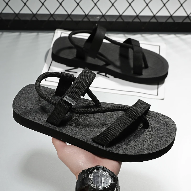 أحذية الشاطئ الصيفية للرجال ملابس خارجية صنادل رياضية كاجوال صنادل رومانية غير قابلة للانزلاق أحذية الشاطئ على شاطئ البحر أحذية الشاطئ الصيفية للرجال ملابس خارجية صنادل رياضية كاجوال صنادل رومانية غير قابلة للانزلاق أحذية الشاطئ على شاطئ البحر