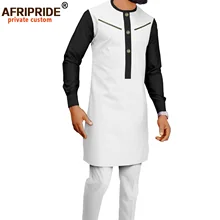 African Traditional Clothes for Men Single Breasted Zip Jacket and Ankara Pants 2 Piece Outfits Tribal Tracksuit Formal A2116030
African Traditional Clothes for Men Single Breasted Zip Jacket and Ankara Pants 2 Piece Outfits Tribal Tracksuit Formal A2116030
