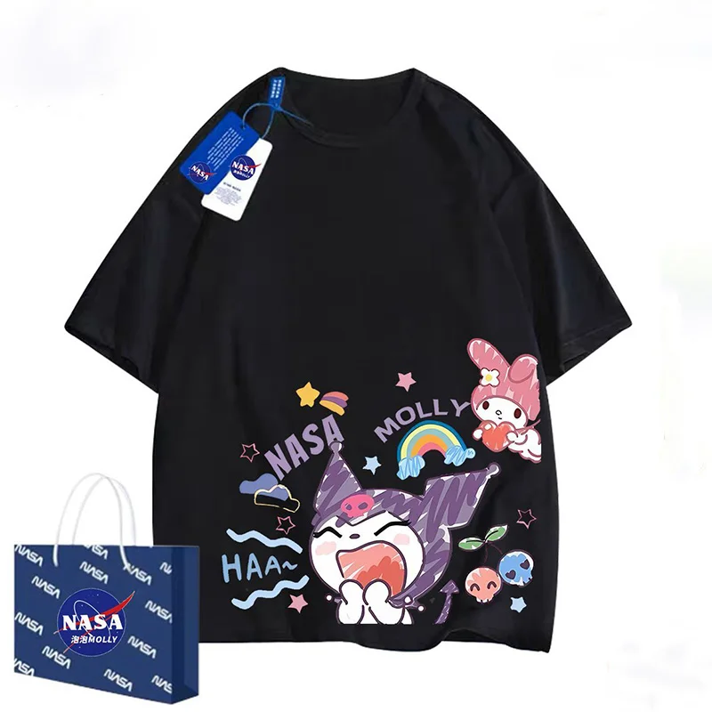 Sweet Hello Kitty My Melody Kawaii Anime Short-Sleeved Clothes Cute Cartoon Kuromi Cotton Baby T-Shirt Clothing Toys for Kids
Sweet Hello Kitty My Melody Kawaii Anime Short-Sleeved Clothes Cute Cartoon Kuromi Cotton Baby T-Shirt Clothing Toys for Kids