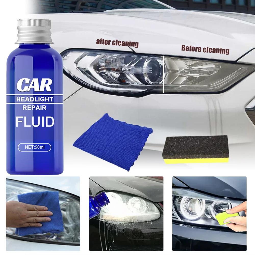 Car Headlight Polishing Agent Scratch Remover Repair Fluid Headlight Renewal Polish And Maintenance Liquid Kit Auto Accessories
Car Headlight Polishing Agent Scratch Remover Repair Fluid Headlight Renewal Polish And Maintenance Liquid Kit Auto Accessories