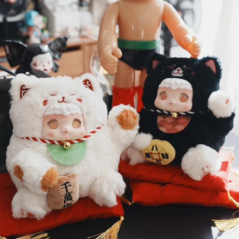 

Ciaoka Lucky Meow Plush Series Blind Box Toys Mystery Box Original Figure Guess Bag Mystere Cute Doll Kawaii Model Gift