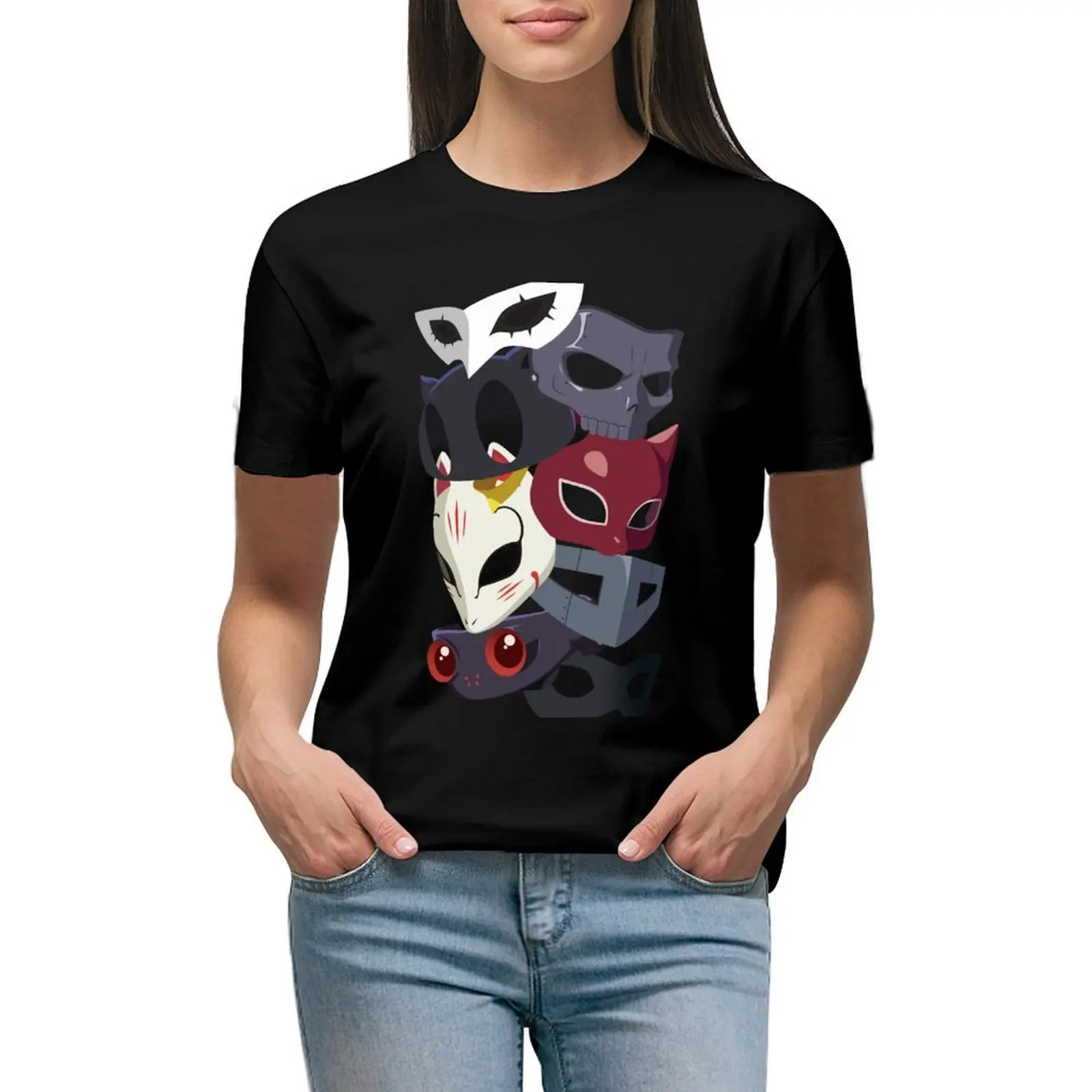 Thieves Masks T-Shirt heavyweights plus sizes animal print shirt for girls oversized designer clothes Women luxury 
Thieves Masks T-Shirt heavyweights plus sizes animal print shirt for girls oversized designer clothes Women luxury
