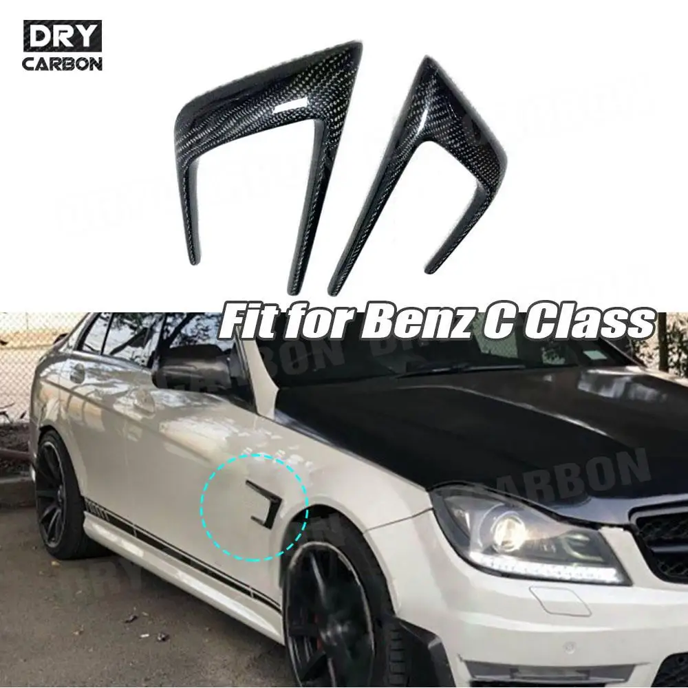 Carbon Fiber Side Fender Bumper Canards Splitters Trim for Mercedes Benz W204 C63 AMG 2012 2013 2014 Car Bodykits Accessories
Carbon Fiber Side Fender Bumper Canards Splitters Trim for Mercedes Benz W204 C63 AMG 2012 2013 2014 Car Bodykits Accessories