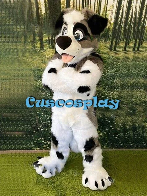 Husky Dog Fox Mascot Costume Long Fur Furry Costume Fursuit Wolf white blue Cosplay Party Fursuit Halloween Suit Adult Size
Husky Dog Fox Mascot Costume Long Fur Furry Costume Fursuit Wolf white blue Cosplay Party Fursuit Halloween Suit Adult Size