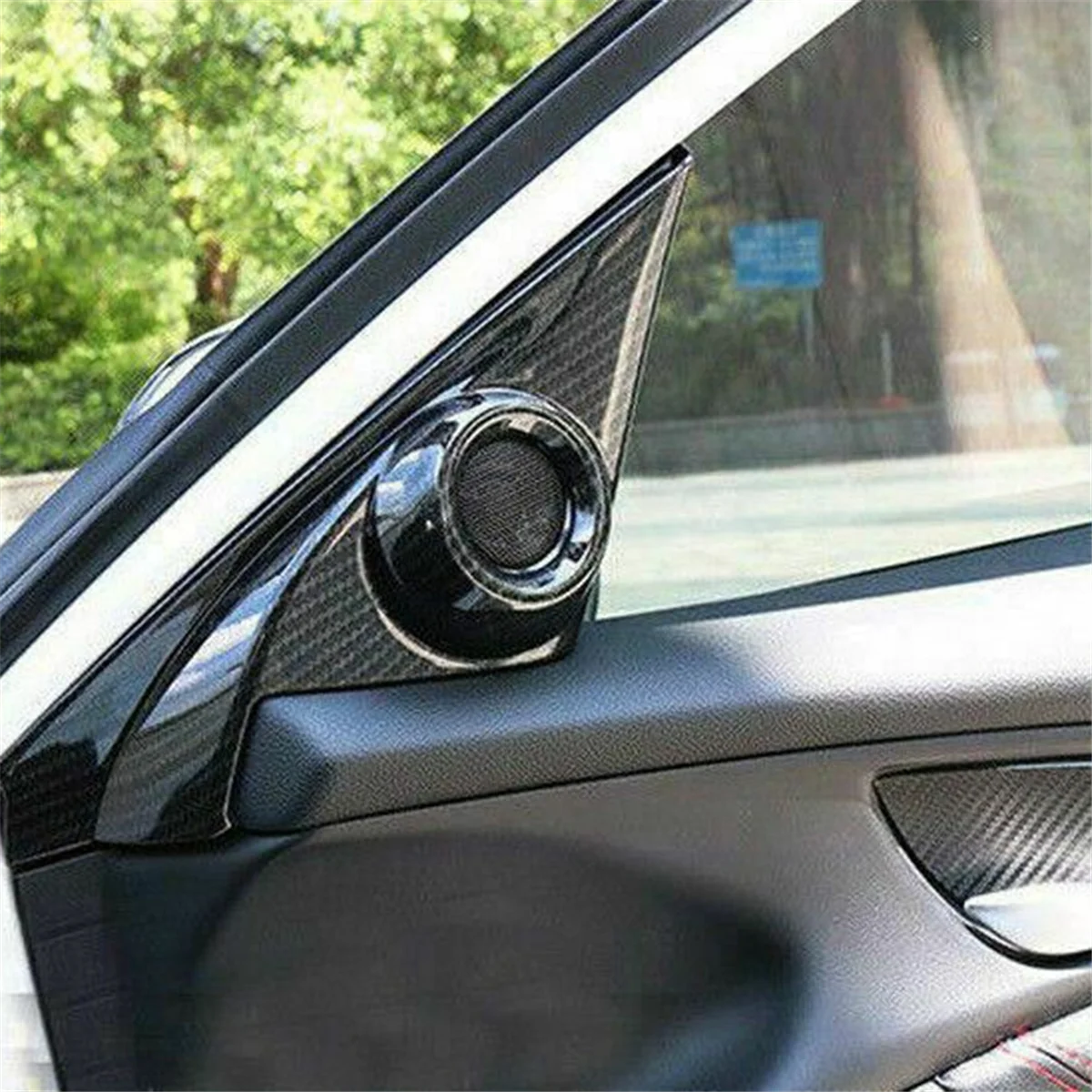 Карбоновая накладка на дверь автомобильного стерео динамика для Honda Civic 10 2016-2021
Карбоновая накладка на дверь автомобильного стерео динамика для Honda Civic 10 2016-2021