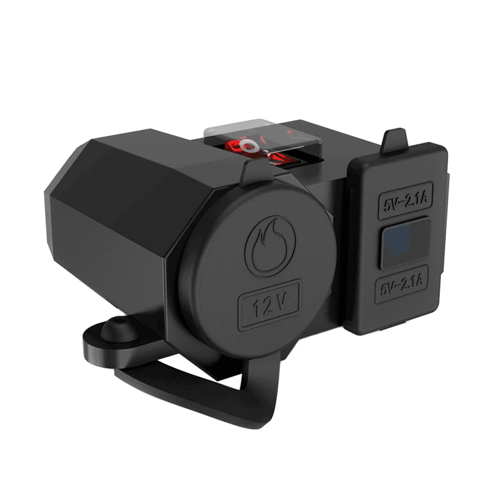 Зарядное устройство для мотоцикла 3 в 1, модифицированное устройство USB, многофункциональный портативный источник питания 
Зарядное устройство для мотоцикла 3 в 1, модифицированное устройство USB, многофункциональный портативный источник питания