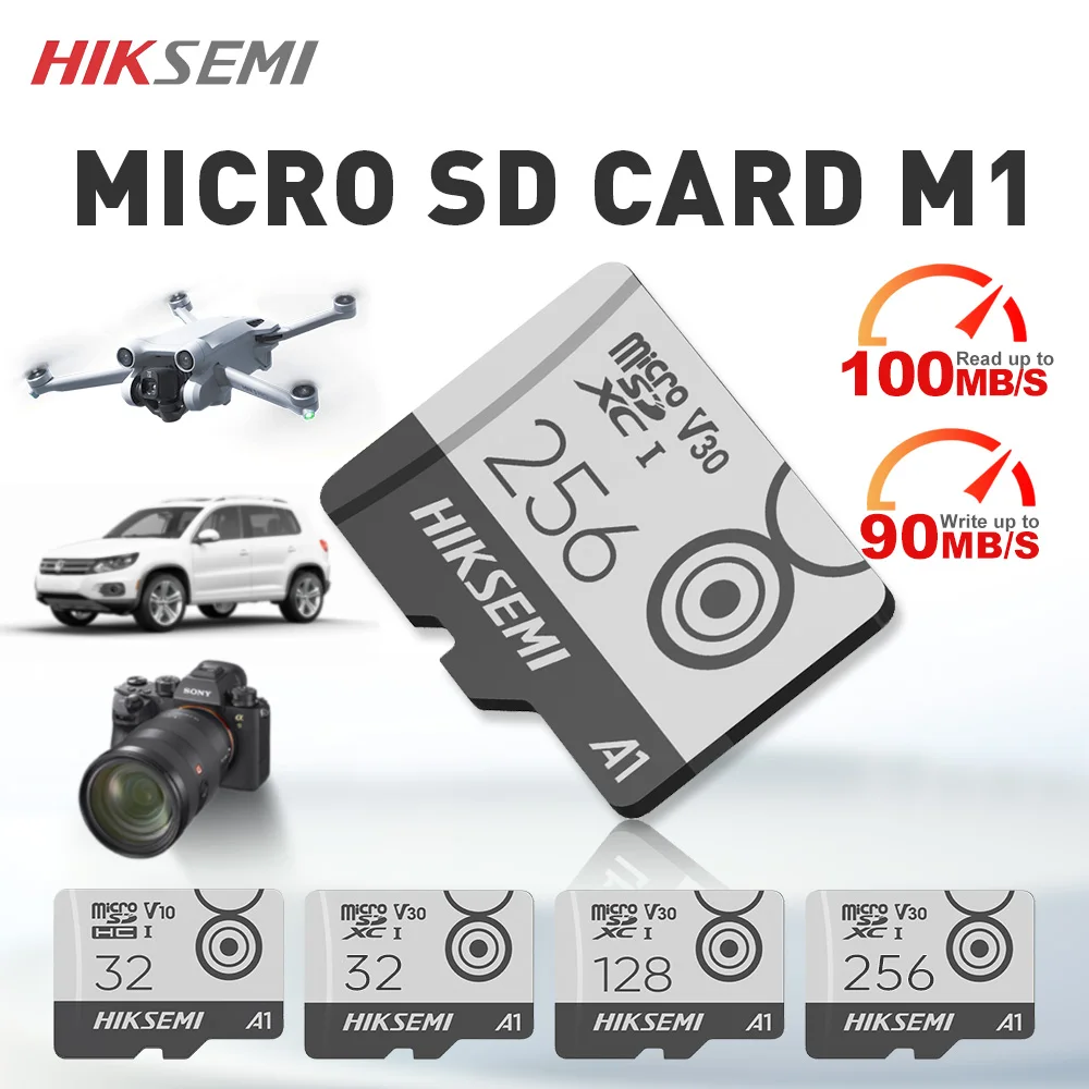 

HIKSEMI memory card 64GB 128GB High speed minisd Card 32GB 64GB 256GB class10 sd card cartao de memoria TF card smartphone