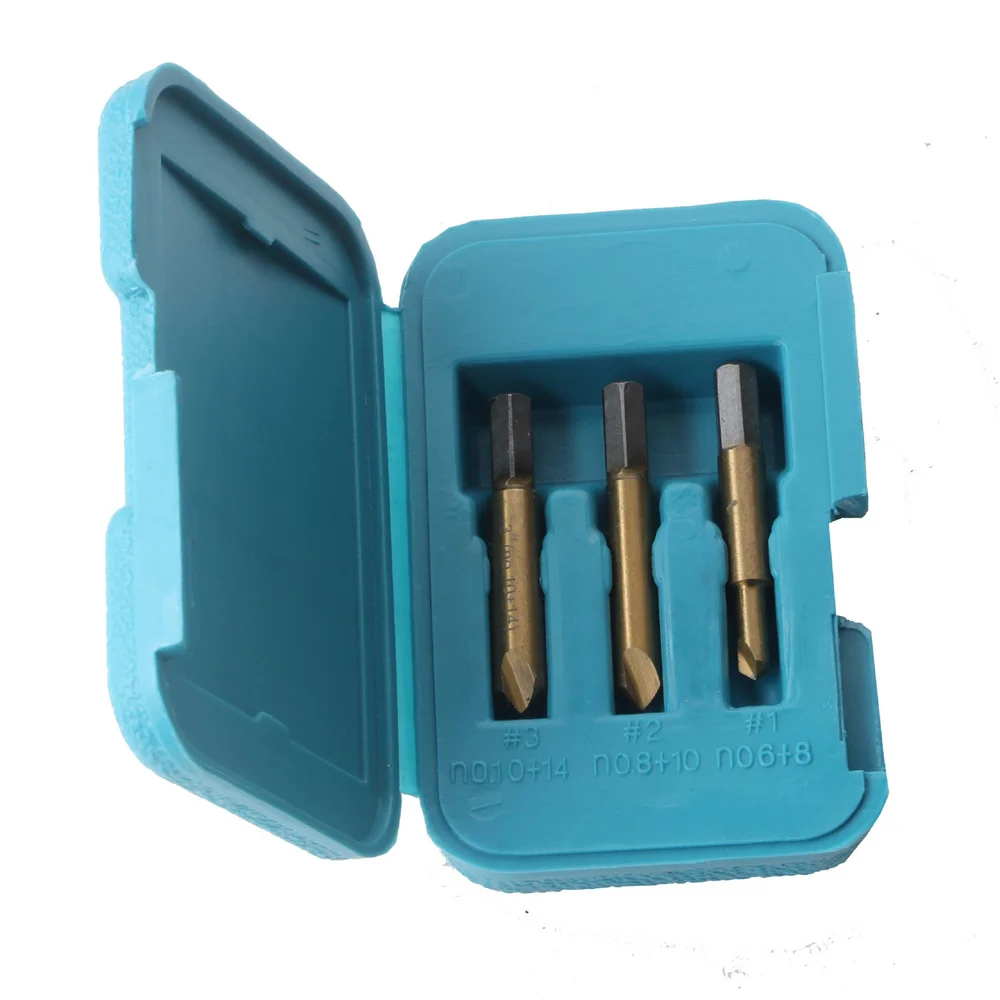 3-Piece Set Of Screw Drill Bit Extractor,Slide Tooth,Automotive Repair Tool Accessories,3-Pc Hardware
3-Piece Set Of Screw Drill Bit Extractor,Slide Tooth,Automotive Repair Tool Accessories,3-Pc Hardware