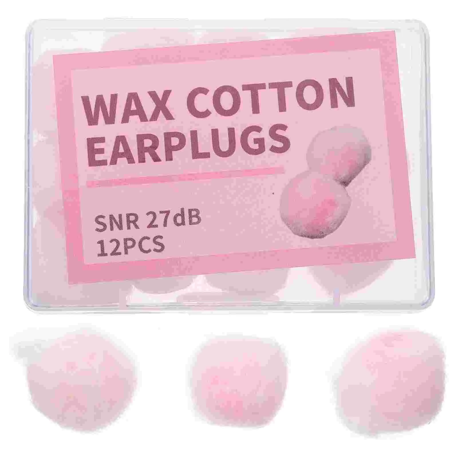 

12 Pcs Snoring Blocking Ear Plugs Noise Cancelling Earbuds Protection Earplugs Work Hearing Sleep Invisible Canceling