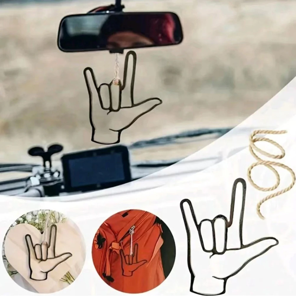 3pcs Hand Gesture Pendant, Love U ASL Sign Language Hand Christmas Ornament, Metal Pendant For Tree Decoration
3pcs Hand Gesture Pendant, Love U ASL Sign Language Hand Christmas Ornament, Metal Pendant For Tree Decoration
