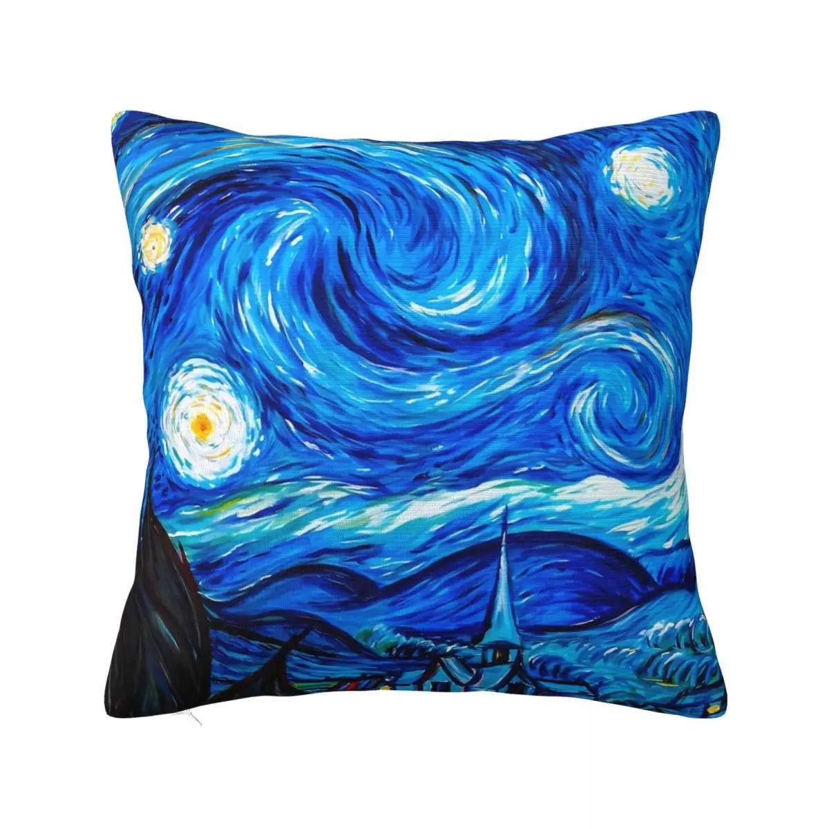 

Vincent Van Gogh Pillow Cover Starry Night Print Morden Pillow Case Soft Cushion Cover Pillowcases For Office Home Decorative