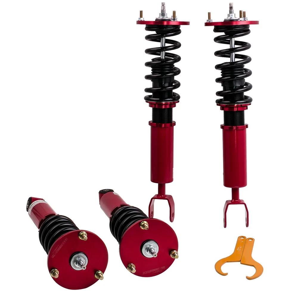 24-Way регулируемый амортизатор Coilover комплект для Lexus SC300 SC400 1992-2000 подвесные стойки Coilover комплект пружин для понижения амортизаторов
24-Way регулируемый амортизатор Coilover комплект для Lexus SC300 SC400 1992-2000 подвесные стойки Coilover комплект пружин для понижения амортизаторов