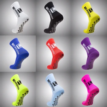 tapedesign football socks Round Silicone Suction Cup Grip Anti Slip Soccer Socks Sports Men Women Baseball Rugby Sock