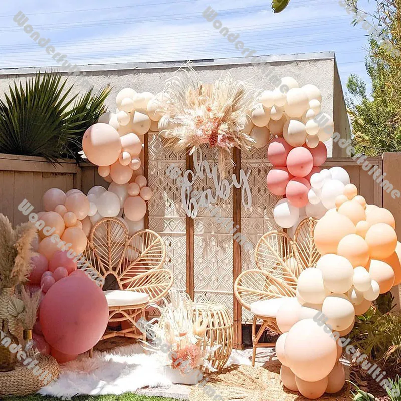 181pcs Boho Baby Shower Decoration Cream Peach Beige Dusty Pink White Sand Balloons Garland Arch Wedding Supplies Birthday Decor
181pcs Boho Baby Shower Decoration Cream Peach Beige Dusty Pink White Sand Balloons Garland Arch Wedding Supplies Birthday Decor