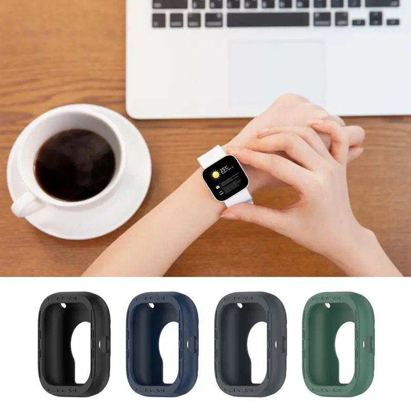 Silicone Protective Case Cover for Watch Soft Silicone Case for Smart Watch Soft Bumper Protector Frame for Smart Watch
Silicone Protective Case Cover for Watch Soft Silicone Case for Smart Watch Soft Bumper Protector Frame for Smart Watch