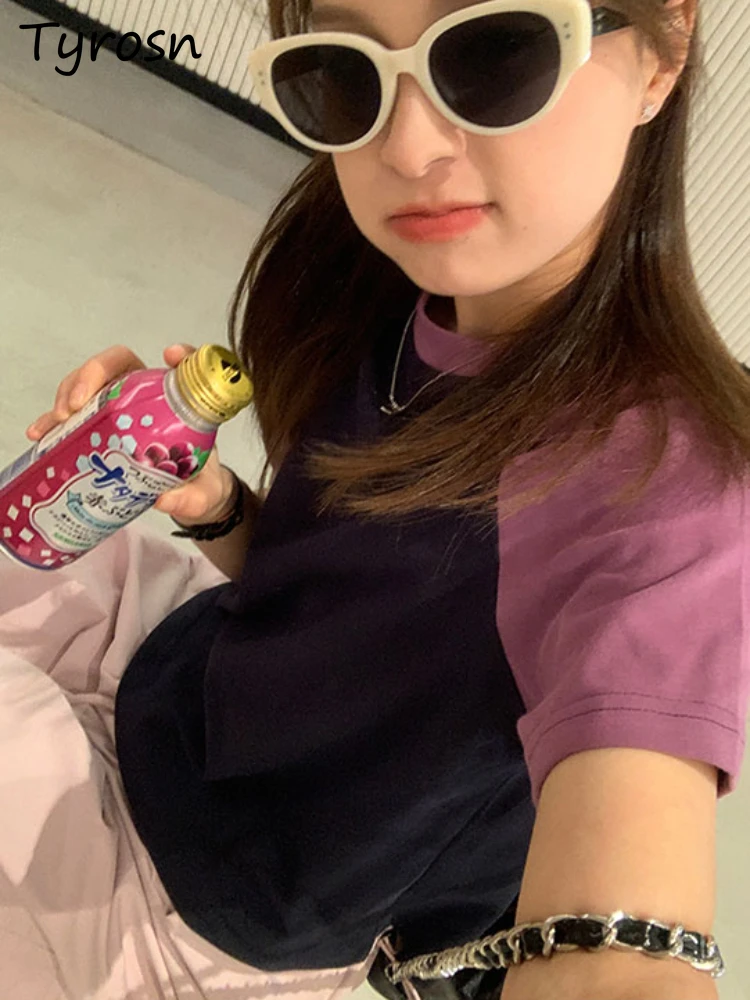 Classical Women T-shirts Harajuku Summer Panelled Comfortable Crop Tops Daily Commuting Korean Style Leisure Slouchy Basic Y2k
Classical Women T-shirts Harajuku Summer Panelled Comfortable Crop Tops Daily Commuting Korean Style Leisure Slouchy Basic Y2k