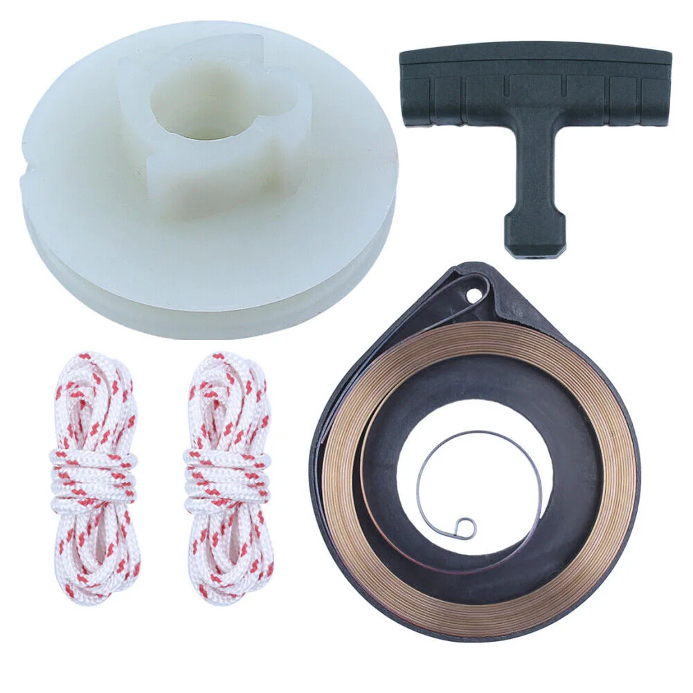 Recoil Starter Repair Kit For 50 51 55 55 Chainsaw Garden Tool Parts Accessories Replacement
Recoil Starter Repair Kit For 50 51 55 55 Chainsaw Garden Tool Parts Accessories Replacement