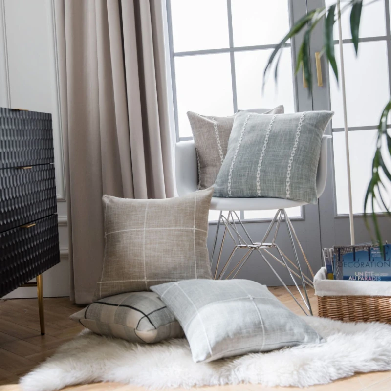 45~60cm Plaid Pillowcases Grid Cotton Checkered Pillow Shams Buffalo Check Comforter Pillow Covers Decorative Envelope Closure
45~60cm Plaid Pillowcases Grid Cotton Checkered Pillow Shams Buffalo Check Comforter Pillow Covers Decorative Envelope Closure