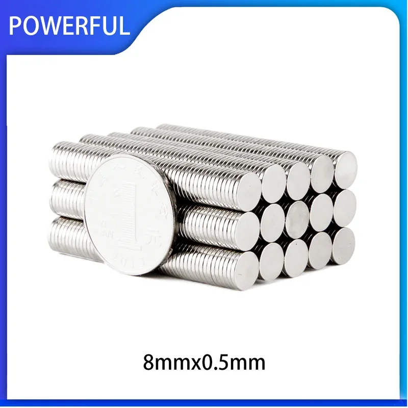 50~1000PCS 8x0.5mm Strong Cylinder Neodymium Magnet 8mm x 0.5mm Powerful NdFeB Magnet Round Rare Earth Magnets 8*0.5mm
50~1000PCS 8x0.5mm Strong Cylinder Neodymium Magnet 8mm x 0.5mm Powerful NdFeB Magnet Round Rare Earth Magnets 8*0.5mm