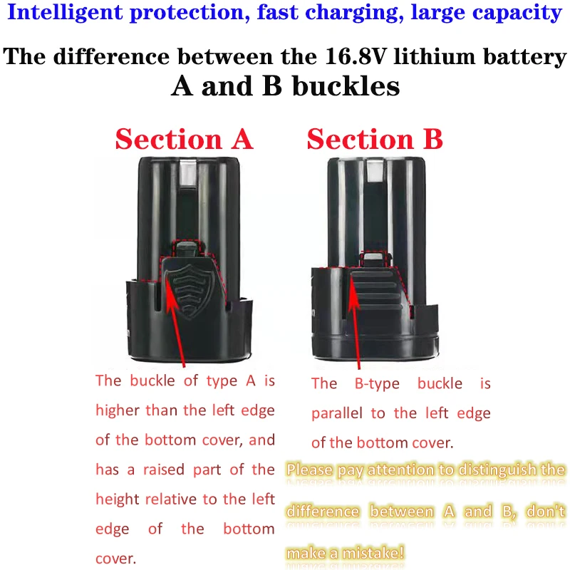 16.8V 6200mAm large-capacity lithium battery is suitable for electric hand drill, electric screwdriver and other tools.
16.8V 6200mAm large-capacity lithium battery is suitable for electric hand drill, electric screwdriver and other tools.