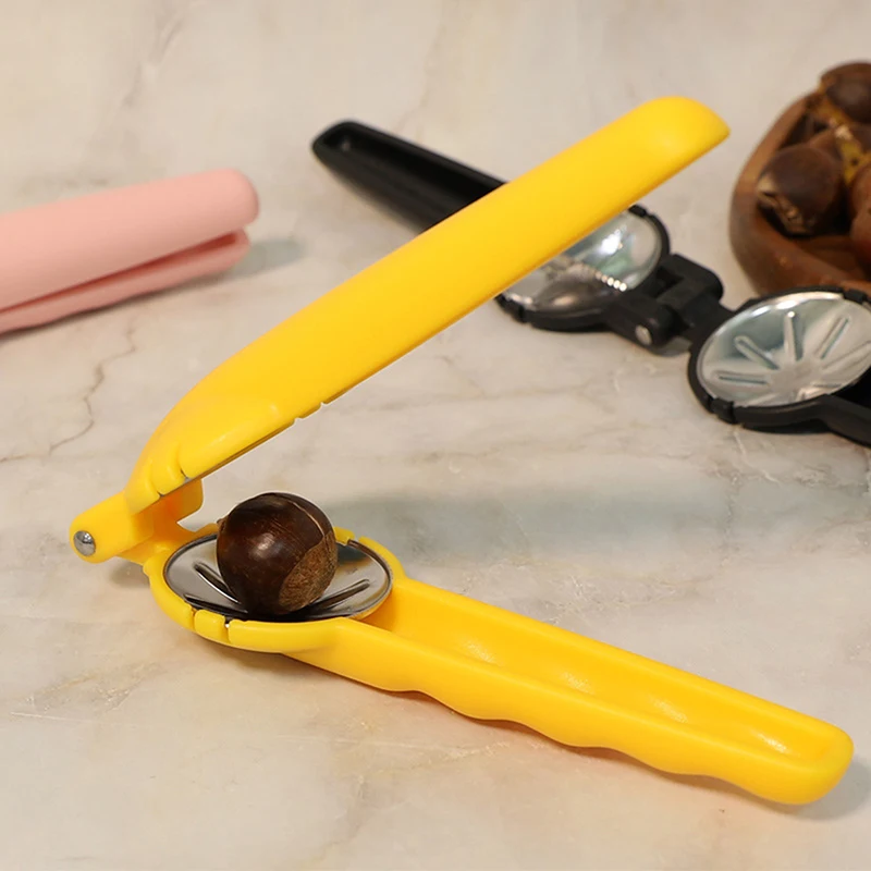 2 In 1 Chestnut Opener Machine Stainless Steel Quick Clip Walnut Pliers Chestnut Sheath Cutter Nut Cracker Sheller Kitchen Tool
2 In 1 Chestnut Opener Machine Stainless Steel Quick Clip Walnut Pliers Chestnut Sheath Cutter Nut Cracker Sheller Kitchen Tool