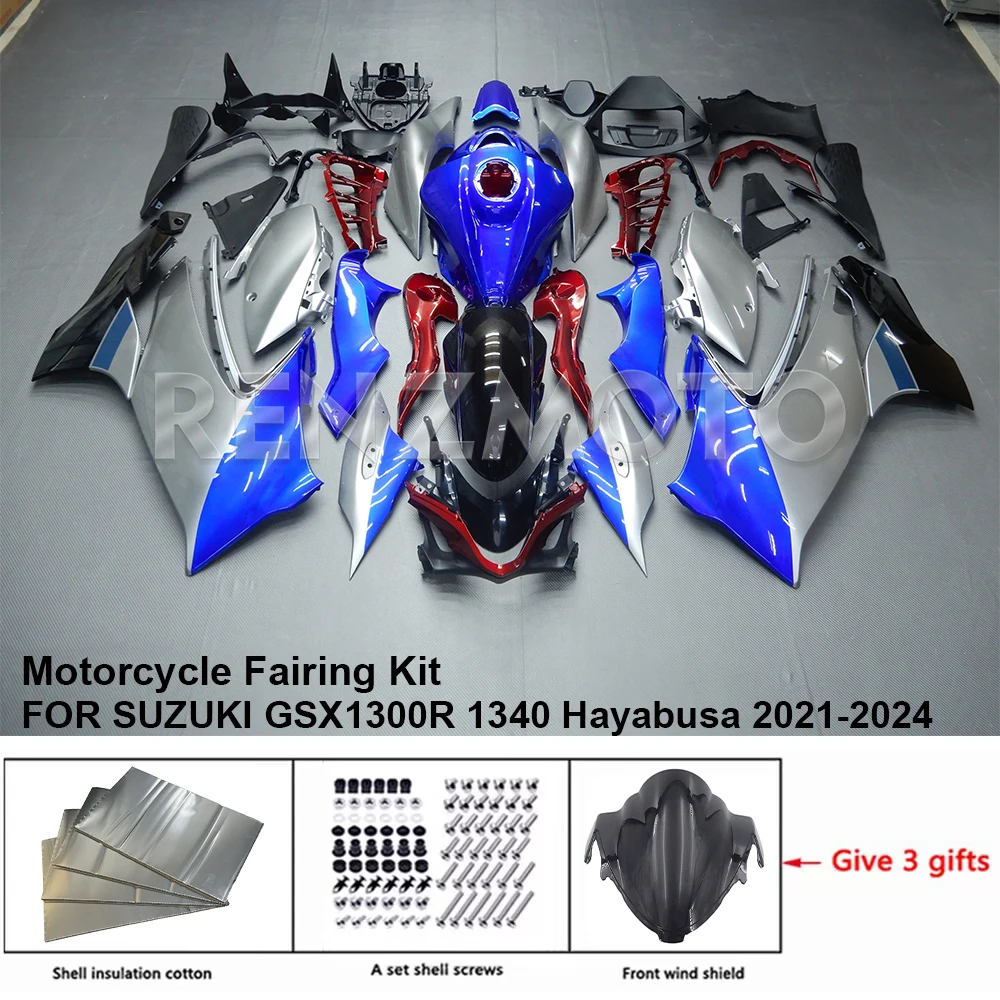 

For SUZUKI GSX1300R 1340 Hayabusa Fairing 2021-24 Motorcycle Set Body Kit decoration Plastic Guard Plate Accessories Shell 106a