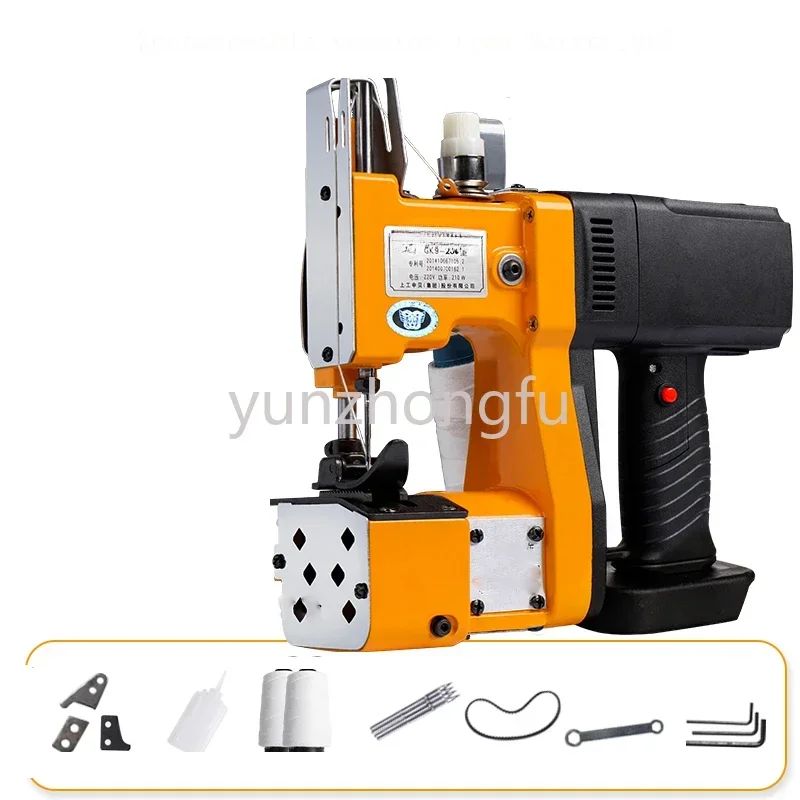 Electric Industrial Packaging Machine with Plug-in Cable and Lithium Battery, Portable Sewing and Weaving Bag Sewing Machine
Electric Industrial Packaging Machine with Plug-in Cable and Lithium Battery, Portable Sewing and Weaving Bag Sewing Machine