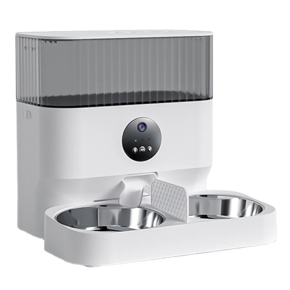 5L With HD Camera Automatic Pet Feeder Cat And Dog Food Automatic Dispenser Suitable For Two Pet Cat And Dog Feeding Remote Feed
5L With HD Camera Automatic Pet Feeder Cat And Dog Food Automatic Dispenser Suitable For Two Pet Cat And Dog Feeding Remote Feed