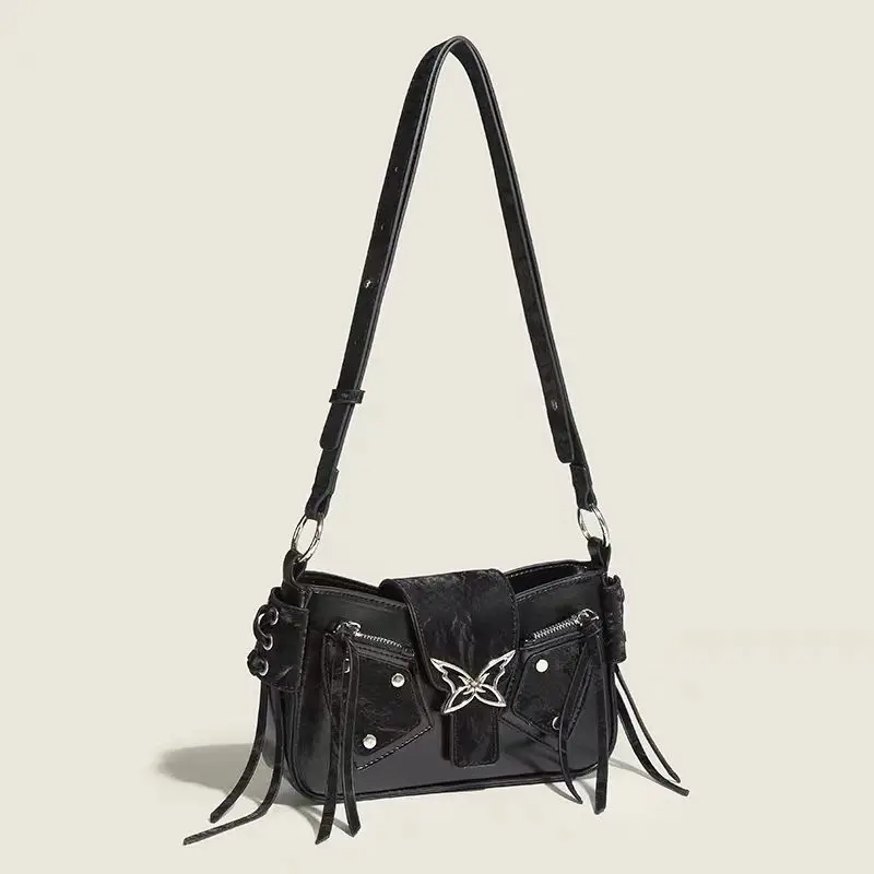 

New Niche Designer Luxury Retro Bow Bag Exquisite And Versatile Sweetheart Cute Small Square Bag High-end Casual Shoulder Bag