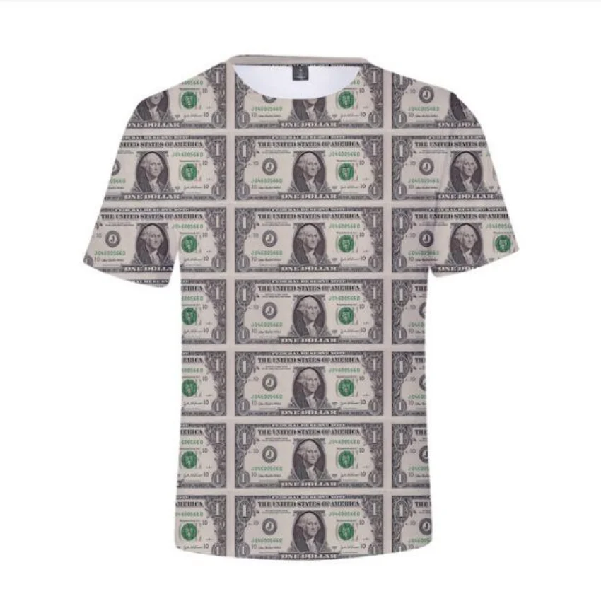 US Dollar Money 3D Print T Shirt Women Men Boys Girls Summer Fashion O-neck Short Sleeve Funny Tshirt Graphic Tees Streetwear
US Dollar Money 3D Print T Shirt Women Men Boys Girls Summer Fashion O-neck Short Sleeve Funny Tshirt Graphic Tees Streetwear