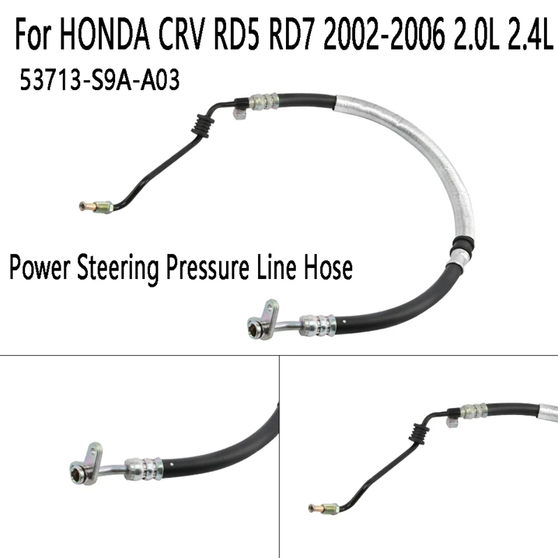 Шланг гидроусилителя руля 53713-S9A-A03 для HONDA CRV RD5 RD7 2002-2006 2.0L 2.4L
Шланг гидроусилителя руля 53713-S9A-A03 для HONDA CRV RD5 RD7 2002-2006 2.0L 2.4L