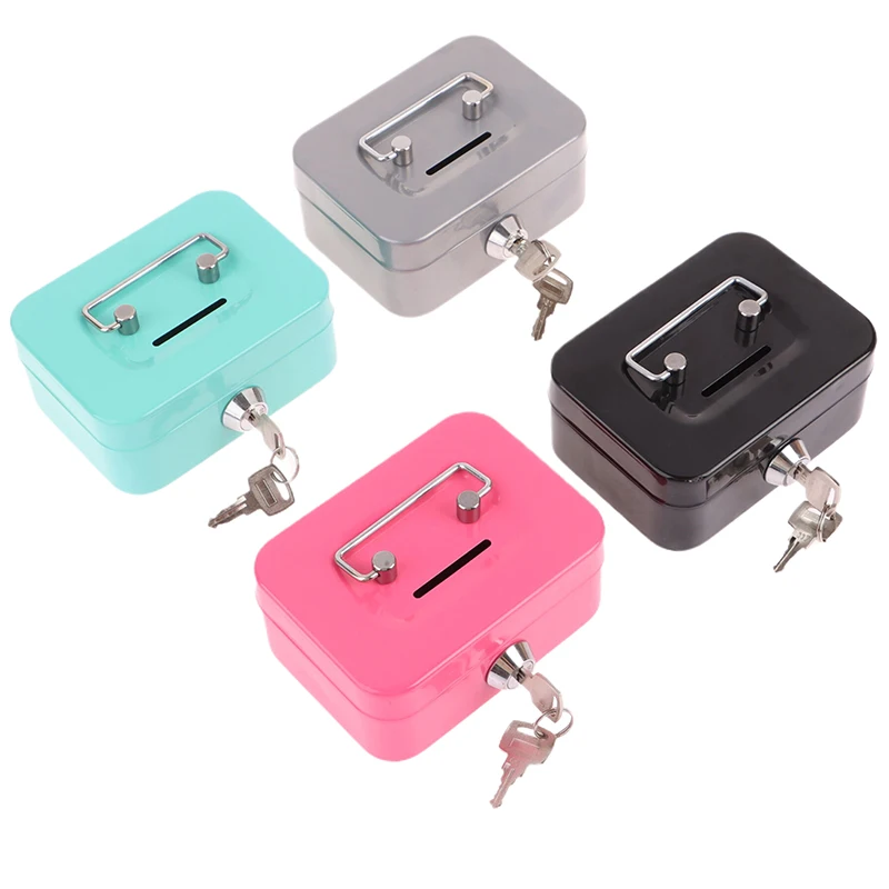 Creative Portable Piggy Bank Storage Box With Small Key Storage Box Change Box With Lock Storage Box
Creative Portable Piggy Bank Storage Box With Small Key Storage Box Change Box With Lock Storage Box