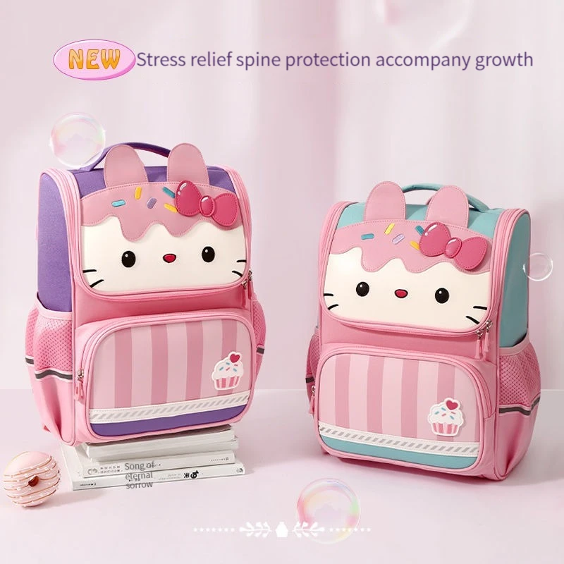 Sanrio Hello Kitty Stuff Pupils Study Bag Shoulders Student Bag Anime Figure Kawaii Bag Tie Rod Student Cartoon Cute Girly Gift
Sanrio Hello Kitty Stuff Pupils Study Bag Shoulders Student Bag Anime Figure Kawaii Bag Tie Rod Student Cartoon Cute Girly Gift