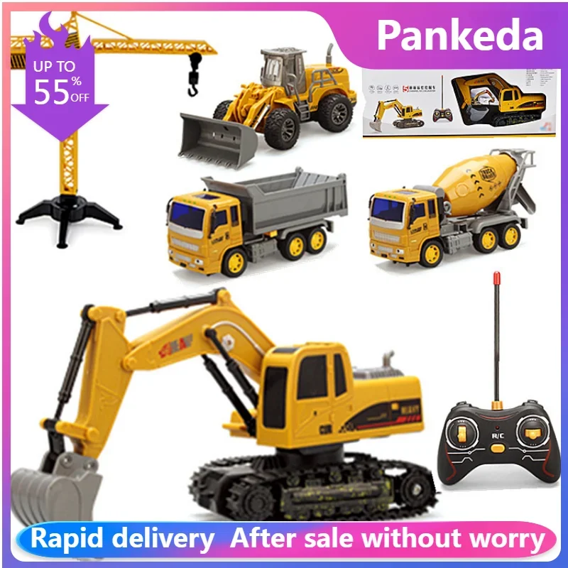 RC Mini Car Toys Diecast Car Sets Construction Bulldozer Excavator Engineering Vehicle Toy Kids Tractor Play Toy Boys Gift
RC Mini Car Toys Diecast Car Sets Construction Bulldozer Excavator Engineering Vehicle Toy Kids Tractor Play Toy Boys Gift