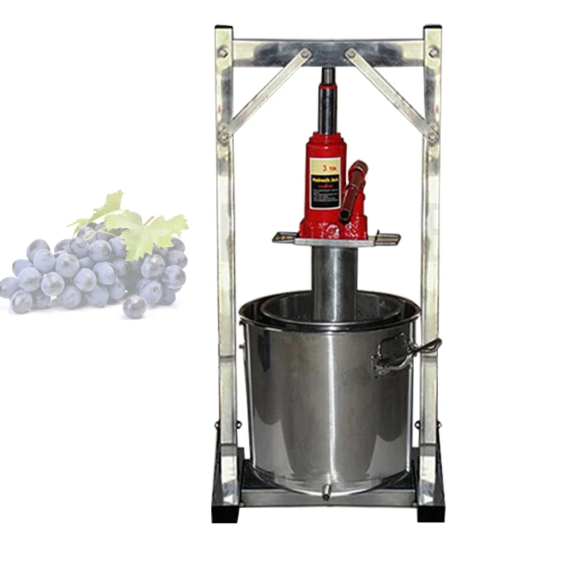 Manual Juice Pressing Machine Home Stainless Steel Juicer Self-brewing Grape Wine pressing Manor Fruit Ferment Presser
Manual Juice Pressing Machine Home Stainless Steel Juicer Self-brewing Grape Wine pressing Manor Fruit Ferment Presser