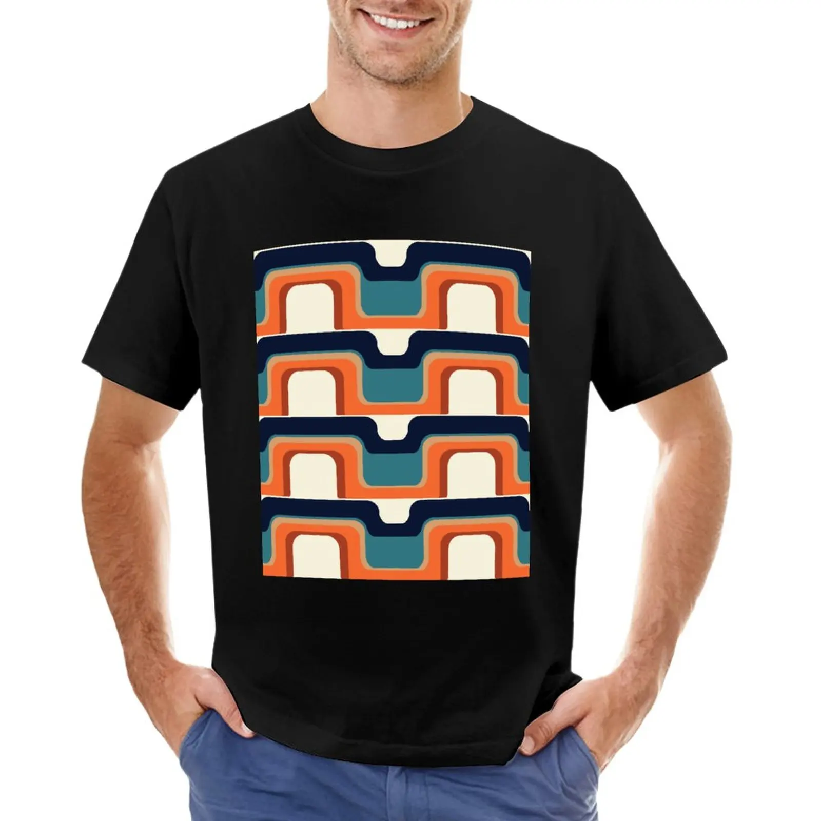 Mid-Century Modern Meets 1970s Orange & Blue T-Shirt Short sleeve boys animal print shirt tees mens vintage t shirts
Mid-Century Modern Meets 1970s Orange & Blue T-Shirt Short sleeve boys animal print shirt tees mens vintage t shirts