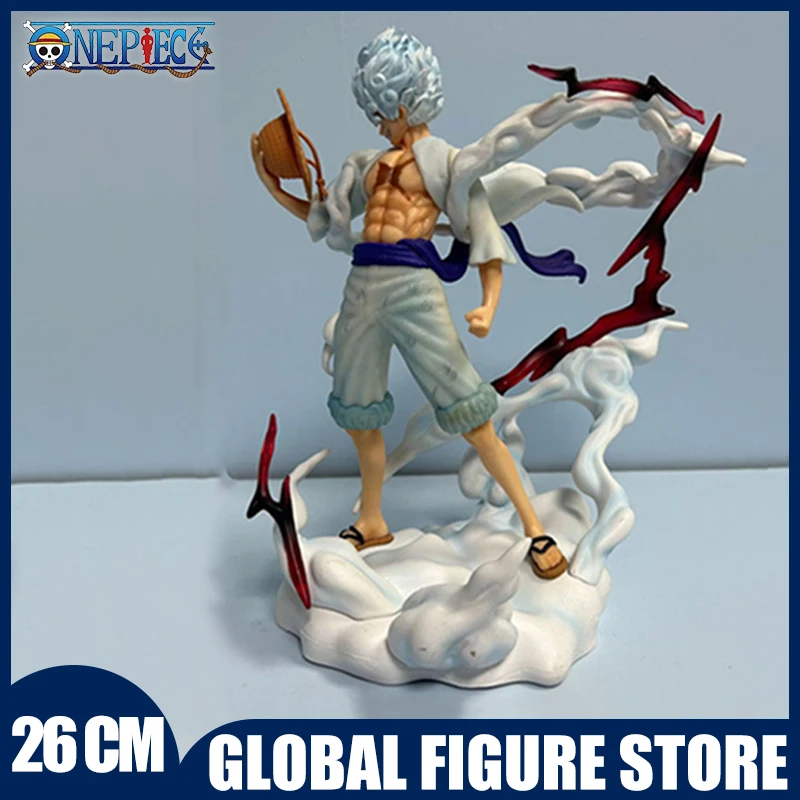 26cm ONE PIECE Sun God Nika Luffy GK Stand Anime Figure Peripheral Model Pvc Statue Doll Collection Room Decoration Toys Gift
26cm ONE PIECE Sun God Nika Luffy GK Stand Anime Figure Peripheral Model Pvc Statue Doll Collection Room Decoration Toys Gift