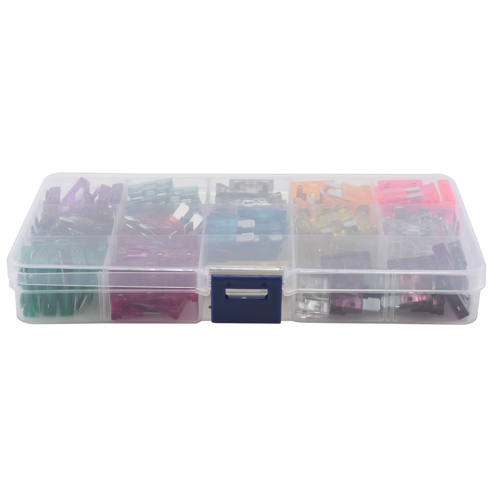 

130Pcs Standard Blade Car Fuse Assortment,1A 2A 3A 4A 5A 7.5A 10A 15A 20A 25A 30A 35A 40A Auto Medium Blade Fuses Kit -