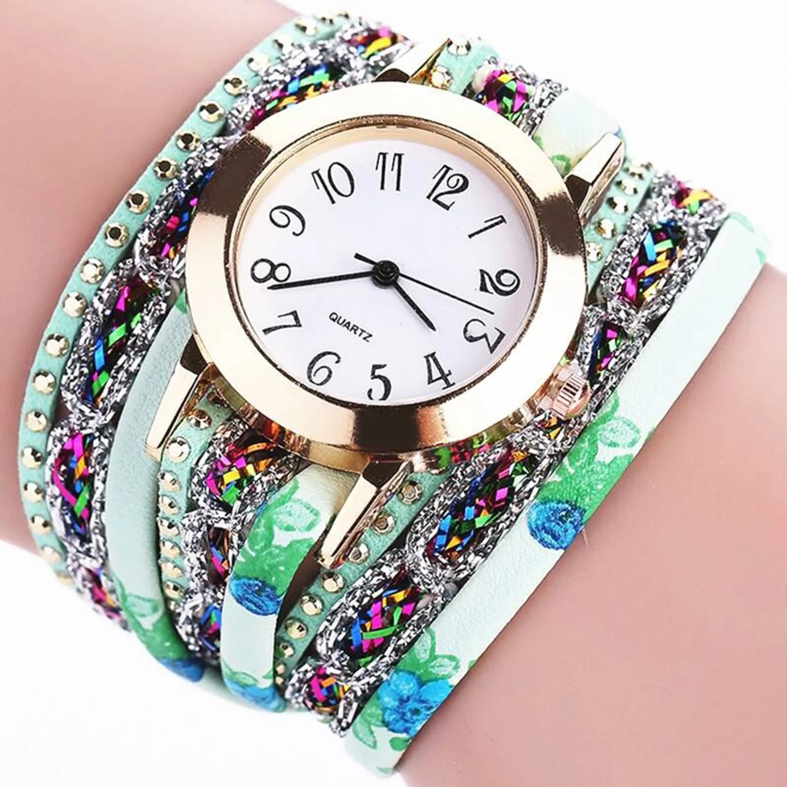 Watches Women Popular Quartz Watch Bracelet Flower Gemstone Wristwatch Elegant Watch Women'S Wristwatch Fashion Watch For Women
Watches Women Popular Quartz Watch Bracelet Flower Gemstone Wristwatch Elegant Watch Women'S Wristwatch Fashion Watch For Women