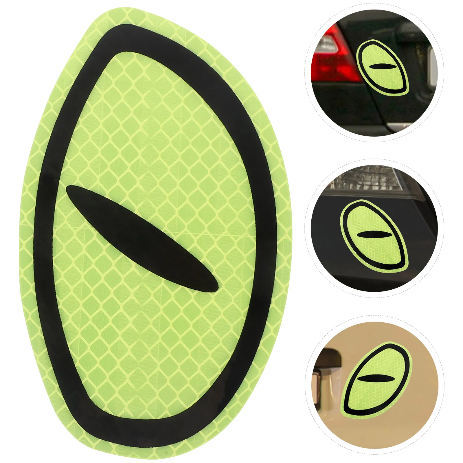 4 Pairs Car Stickers Automotive Exterior Decals Reflective Eye Car Stickers Night Driving Caution Stickers
4 Pairs Car Stickers Automotive Exterior Decals Reflective Eye Car Stickers Night Driving Caution Stickers