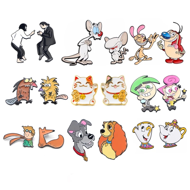 LT331 Fashion Collection Cartoons Anime Icons Manga Cute Enamel Pins Custom Brooches Lapel Badge Jewelry For Friends Kids Gift
LT331 Fashion Collection Cartoons Anime Icons Manga Cute Enamel Pins Custom Brooches Lapel Badge Jewelry For Friends Kids Gift