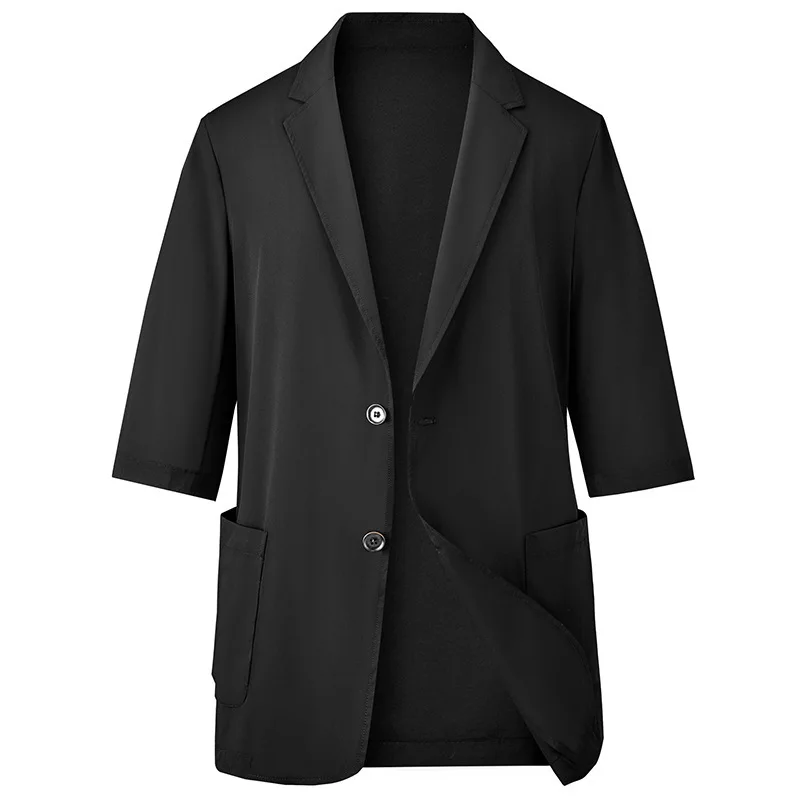 

7686-t деловая приталенная профессиональная официальная одежда Корейская версия серый повседневный мужской костюм