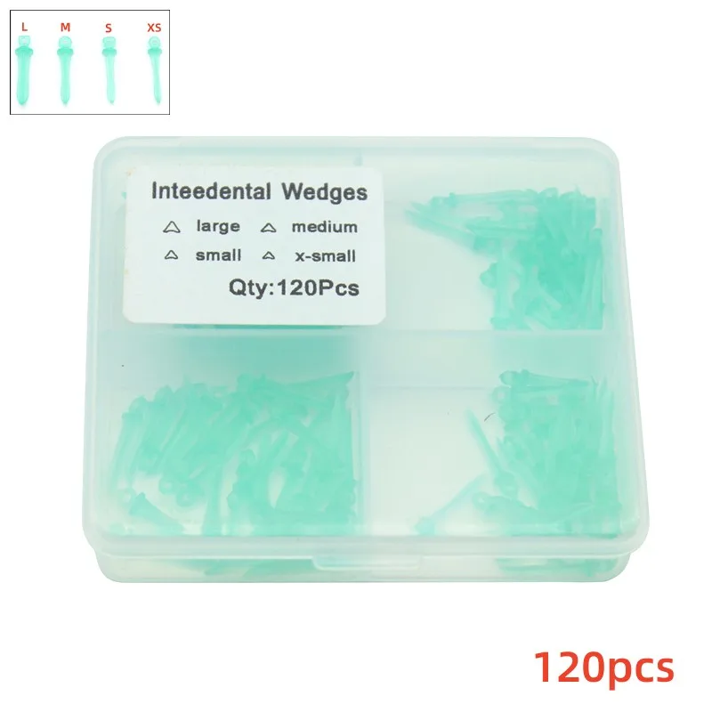 120pcs Dentistry Dental Tools Materials Interdental Wedges Add-On Autoclavable Oral Care Odontologia Dental Supply
120pcs Dentistry Dental Tools Materials Interdental Wedges Add-On Autoclavable Oral Care Odontologia Dental Supply