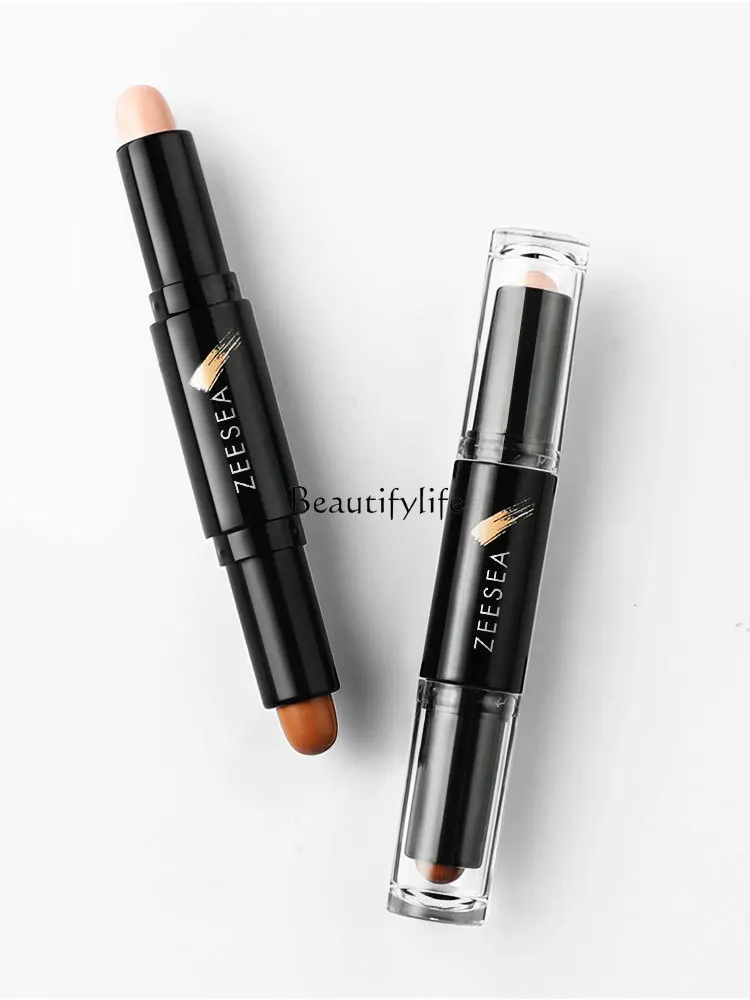 

Highlight Contour Stick Two-Color Dual-Use Brightening Nose Shadow Concealer Repair Crouching Silkworm Face Slimming Pen