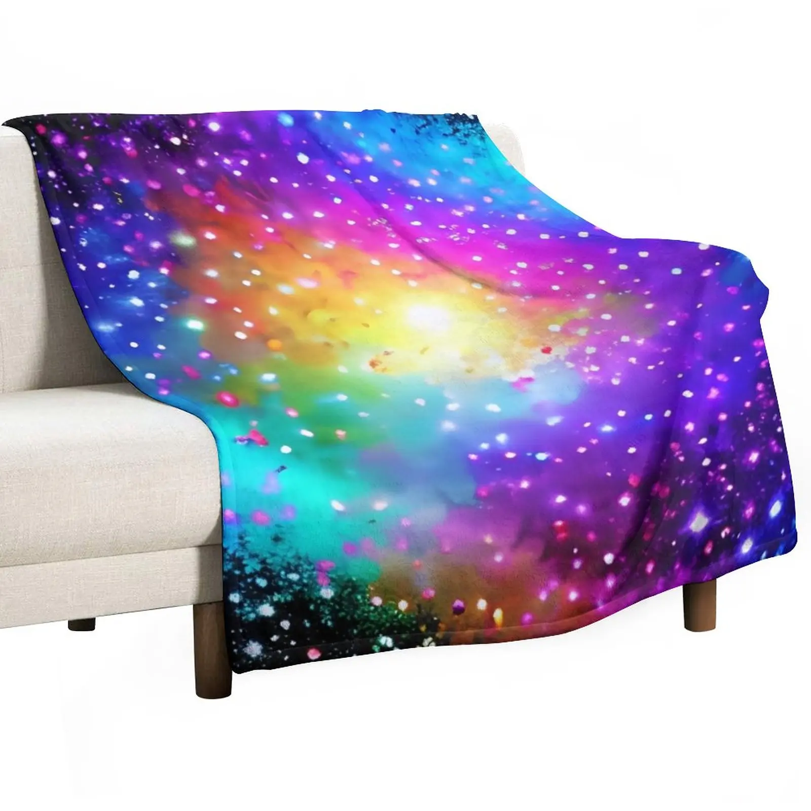 

Радужный Галактический искусство плед одеяло персонализированный подарок Диван Одеяло спальный мешок одеяло