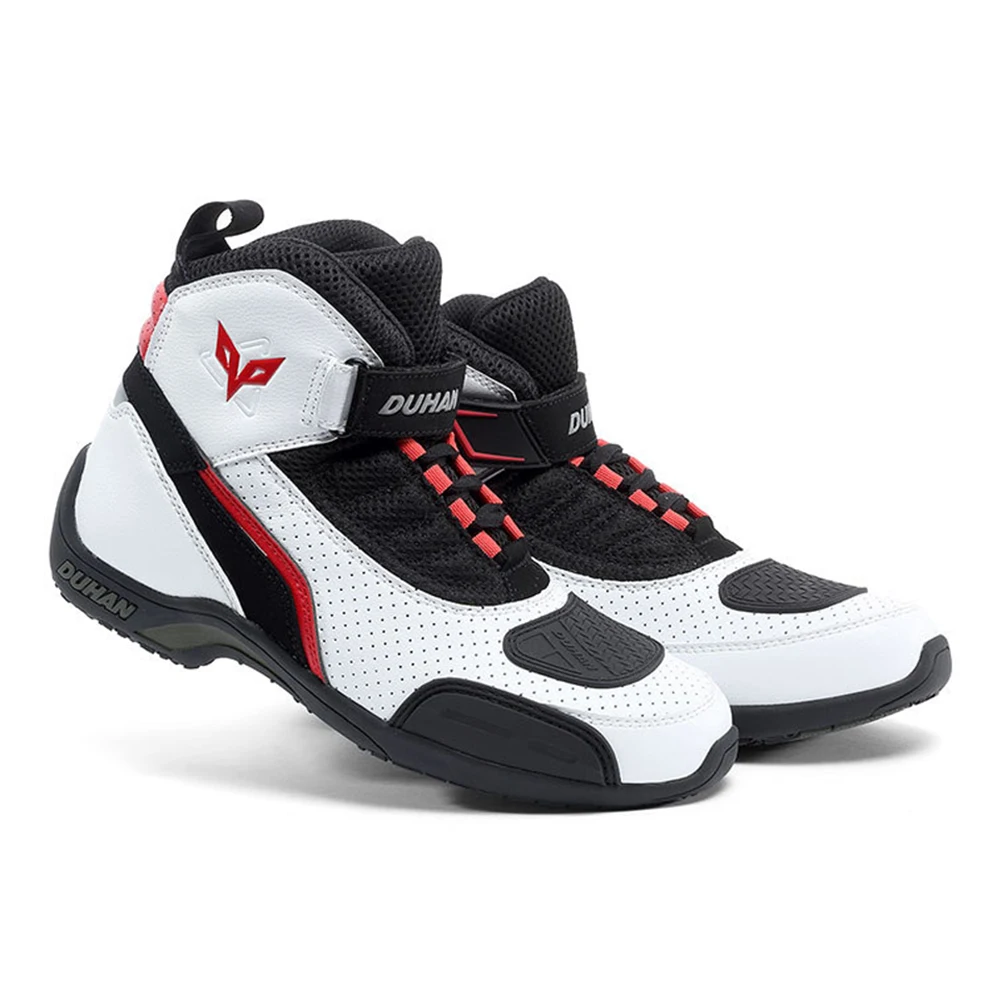 Motorcycle Boots Man Hook and Loop Fasteners Motocross Boot Wear-Resistant Motorcycle Shoes Breathable Anti-Slip Anti-Fall
Motorcycle Boots Man Hook and Loop Fasteners Motocross Boot Wear-Resistant Motorcycle Shoes Breathable Anti-Slip Anti-Fall